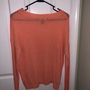 Orange Sweater